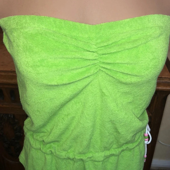 Y2K Hurley terry cloth tube top - Picture 4 of 6